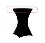 Stretch prt (samo kapica) ČRN za mizo COCKTAIL 80 ZOWN - 4719